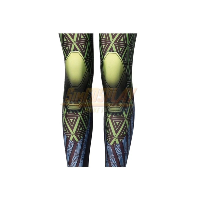 Black Panther Wakanda Forever Nakia Cosplay Suit Printed Edition - Image 6