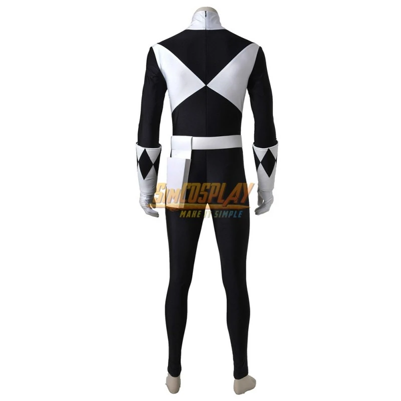 Black Ranger Costume Mighty Morphin Power Rangers Zachary Taylor Suit Top Level 4 Black Ranger Costume Mighty Morphin Power Rangers Zachary Taylor Suit Top Level - Image 4