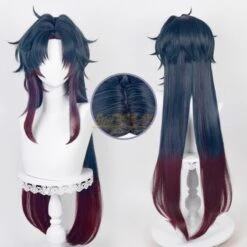 Male Star Rail Blade Cosplay Costume Full Set V2 -Simcosplay Outlet Store bladewig 2