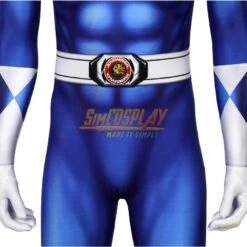 Blue Ranger Cosplay Suit Power Rangers Blue HQ Printed Spandex Costume -Simcosplay Outlet Store blue ranger cosplay suit 9