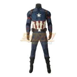 Captain America Cosplay Costume Avengers Endgame Cosplay Suit -Simcosplay Outlet Store captain america cosplay costume 4395 22