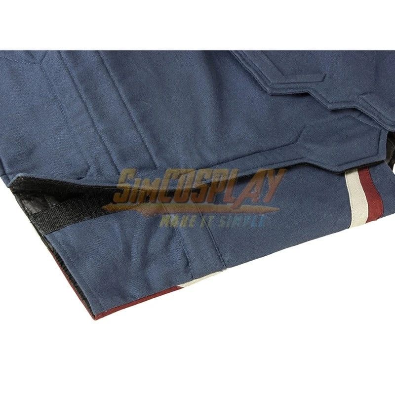 Captain America Steve Rogers Cosplay Costume Top Level 16 Captain America Steve Rogers Cosplay Costume Top Level - Image 16