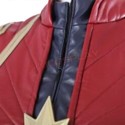 Captain Marvel Carol Danvers Cosplay Costume Red Version -Simcosplay Outlet Store captain marvel cosplay costume red version 11