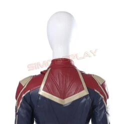 Captain Marvel Carol Danvers Cosplay Costume Red Version -Simcosplay Outlet Store captain marvel cosplay costume red version 13