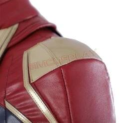 Captain Marvel Carol Danvers Cosplay Costume Red Version -Simcosplay Outlet Store captain marvel cosplay costume red version 17