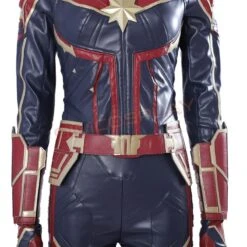 Captain Marvel Carol Danvers Cosplay Costume Red Version -Simcosplay Outlet Store captain marvel cosplay costume red version 7
