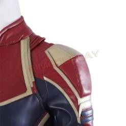 Captain Marvel Carol Danvers Cosplay Costume Red Version -Simcosplay Outlet Store captain marvel cosplay costume red version 8