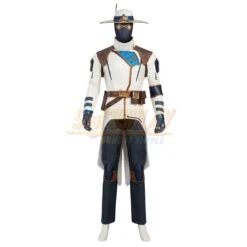 Cypher Valorant Cosplay Costume White Suit With Hat -Simcosplay Outlet Store cypher valorant cosplay costume white suit with hat1 1