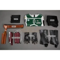 [Starter Edition] The Mandalorian Boba Fett Cosplay Costume V2 -Simcosplay Outlet Store d003 0000