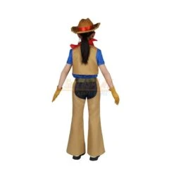 Girls Halloween Gifts Cowgirl Princess Peach Cosplay Costume -Simcosplay Outlet Store d071kid 0001 021a3090