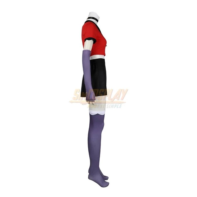Hazbin Hotel Vaggie Cosplay Costume Female Halloween Cosplay 3 Hazbin Hotel Vaggie Cosplay Costume Female Halloween Cosplay - Image 3