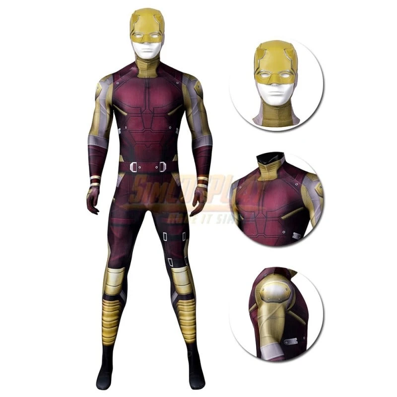 Daredevil Cosplay Costume Printed Edition 1 Daredevil Cosplay Costume Printed Edition