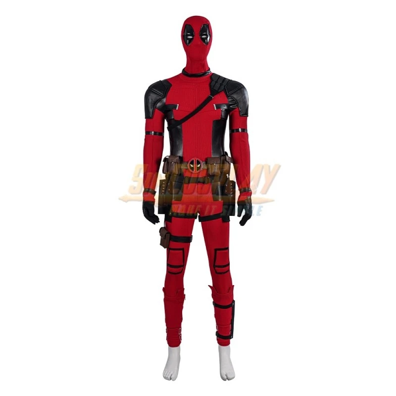 Deadpool 3 Cosplay Costume High Breathability Fabric Top Level 4 Deadpool 3 Cosplay Costume High Breathability Fabric Top Level - Image 4