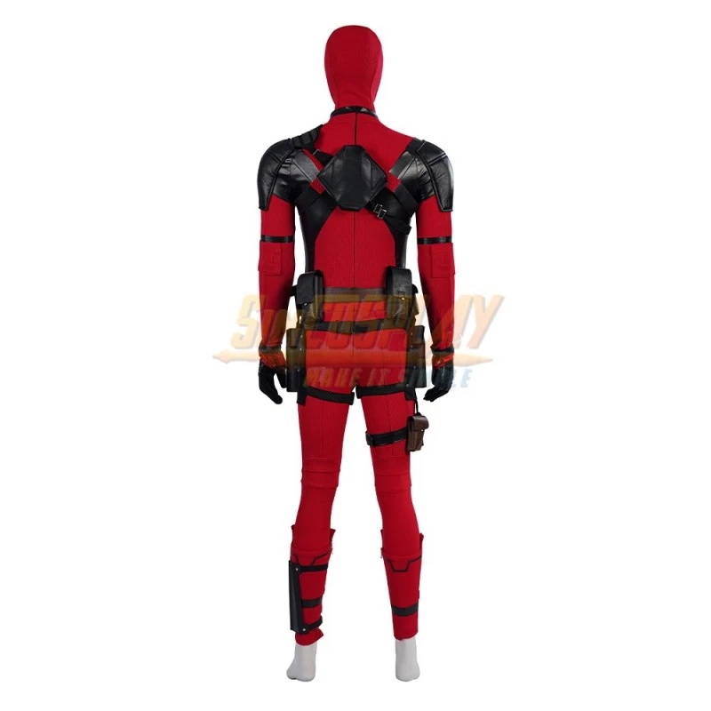 Deadpool 3 Cosplay Costume High Breathability Fabric Top Level 8 Deadpool 3 Cosplay Costume High Breathability Fabric Top Level - Image 8