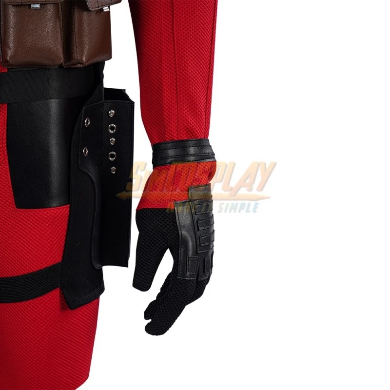 Deadpool 3 Cosplay Costume High Breathability Fabric Top Level 14 Deadpool 3 Cosplay Costume High Breathability Fabric Top Level - Image 14