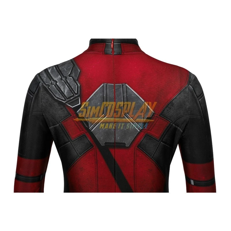 Kids Deadpool Cosplay Costume Deadpool 3D Printed Suit For Children Halloween 14 Kids Deadpool Cosplay Costume Deadpool 3D Printed Suit For Children Halloween - Image 14
