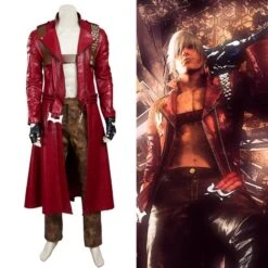 Devil May Cry Dante Cosplay Costumes Top Level