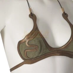 Princess Leia Slave Cosplay Costume Bikini Suit -Simcosplay Outlet Store dsc06472
