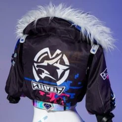 Silver Wolf Cosplay Costume Honkai Star Rail Cosplay Suit With Wig -Simcosplay Outlet Store dsc6723