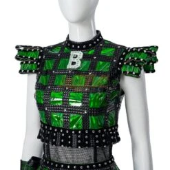 Anne Boleyn Musical Six Green Cosplay Costume Dress -Simcosplay Outlet Store dsc8227