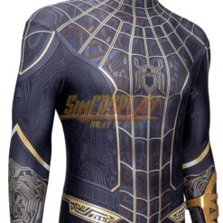 Spiderman No Way Home Black Gold Cosplay Costume Thick Fabric Edition -Simcosplay Outlet Store dy22005 19