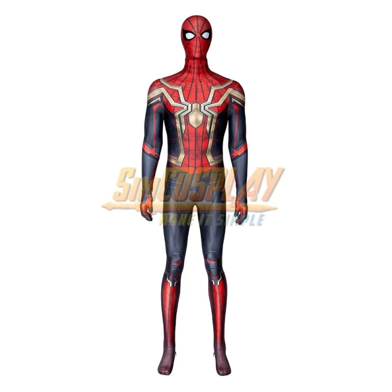 Spiderman No Way Home Cosplay Costume Iron Spider Edition 4 Spiderman No Way Home Cosplay Costume Iron Spider Edition - Image 4