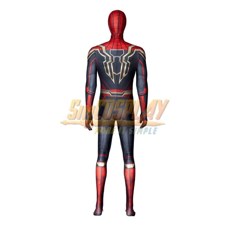 Spiderman No Way Home Cosplay Costume Iron Spider Edition 3 Spiderman No Way Home Cosplay Costume Iron Spider Edition - Image 3