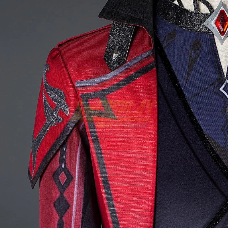 Red Dead Of Night Diluc Cosplay Costume Genshin Impact Suit 10 Red Dead Of Night Diluc Cosplay Costume Genshin Impact Suit - Image 10