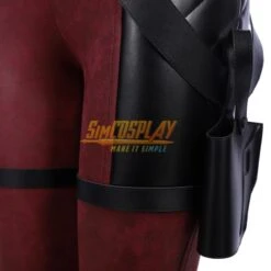 Female Lady Deadpool Cosplay Costume Suit Leather Deluxe Version -Simcosplay Outlet Store femaledeadpool12