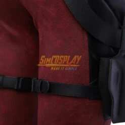 Female Lady Deadpool Cosplay Costume Suit Leather Deluxe Version -Simcosplay Outlet Store femaledeadpool24 1