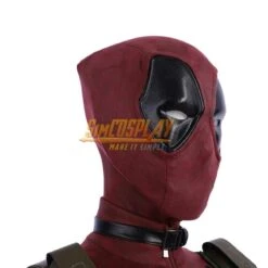 Female Lady Deadpool Cosplay Costume Suit Leather Deluxe Version -Simcosplay Outlet Store femaledeadpool29 1