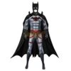Flashpoint Batman Cosplay Costume Printed Cosplay Suit With Cowl