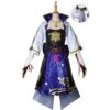 Genshin Impact Ayaka Dress Up Cosplay Costume Top Level
