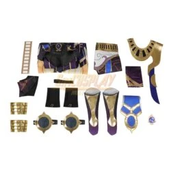 Genshin Impact Cyno Cosplay Costume Deluxe Hat Included -Simcosplay Outlet Store genshin impact cyno cosplay costume deluxe hat included 4