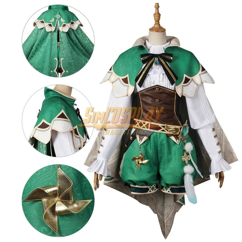 Genshin Impact Venti Cosplay Costume Promotional Edition 1 Genshin Impact Venti Cosplay Costume Promotional Edition