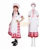 Girls Halloween Gift Patissiere Princess Peach Cosplay Costume