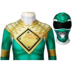 Kids Green Ranger Cosplay Suit Power Rangers Green HQ Printed Spandex Costume -Simcosplay Outlet Store green ranger j19069ca kid 0005 a0019245