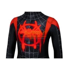 Kids Miles Morales Cosplay Costume Into The Spider Verse Black Spider Suit -Simcosplay Outlet Store greenarrwo the cosplay r 0004 img 1433
