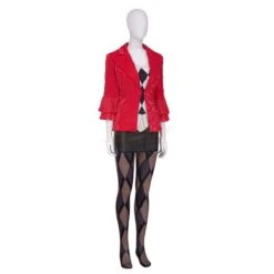 Harley Quinn Gaga Cosplay Costume Joker 2 Cosplay Edition -Simcosplay Outlet Store harley quinn gaga cosplay costume joker 2 cosplay edition2 3