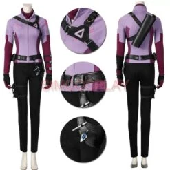 Hawkeye Kate Bishop Cosplay Costumes Slim Edition