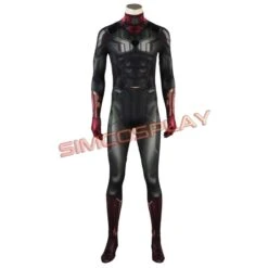 Avengers Vision Cosplay Costume Jumpsuit And Cloak Infinity War Edition -Simcosplay Outlet Store img 0320