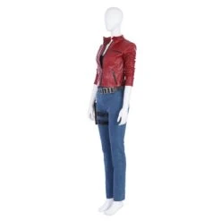 Resident Evil 2 Remake Claire Redfield Cosplay Costume Top Level -Simcosplay Outlet Store img 4003