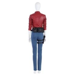 Resident Evil 2 Remake Claire Redfield Cosplay Costume Top Level -Simcosplay Outlet Store img 4004
