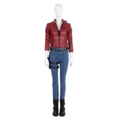 Resident Evil 2 Remake Claire Redfield Cosplay Costume Top Level -Simcosplay Outlet Store img 4007