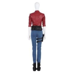 Resident Evil 2 Remake Claire Redfield Cosplay Costume Top Level -Simcosplay Outlet Store img 4011
