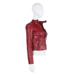 Resident Evil 2 Remake Claire Redfield Cosplay Costume Top Level -Simcosplay Outlet Store img 4204