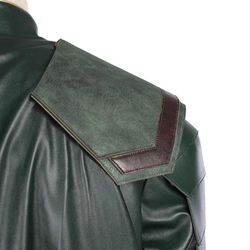 Loki Outfit Thor Ragnarok Cosplay Costume Top Level 8 Loki Outfit Thor Ragnarok Cosplay Costume Top Level - Image 8