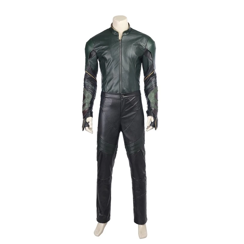 Loki Outfit Thor Ragnarok Cosplay Costume Top Level 14 Loki Outfit Thor Ragnarok Cosplay Costume Top Level - Image 14