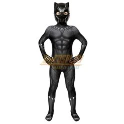 Kids Black Panther Cosplay Costume Endgame Edition For Children Halloween -Simcosplay Outlet Store j19001ba kid 0012 021a6615