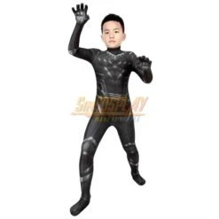 Kids Black Panther Cosplay Costume Civil War Edition For Children Halloween -Simcosplay Outlet Store j19002ba kid 0010 021a6608